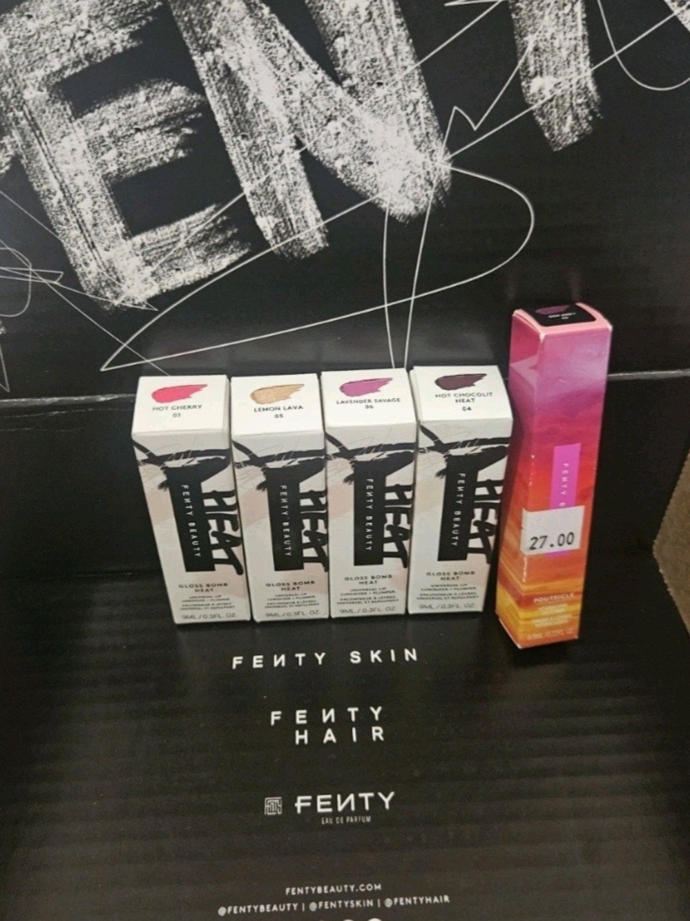 Fenty Beauty Gloss Bomb Heat Lip Luminizer Poutsicle Lip Stain-5